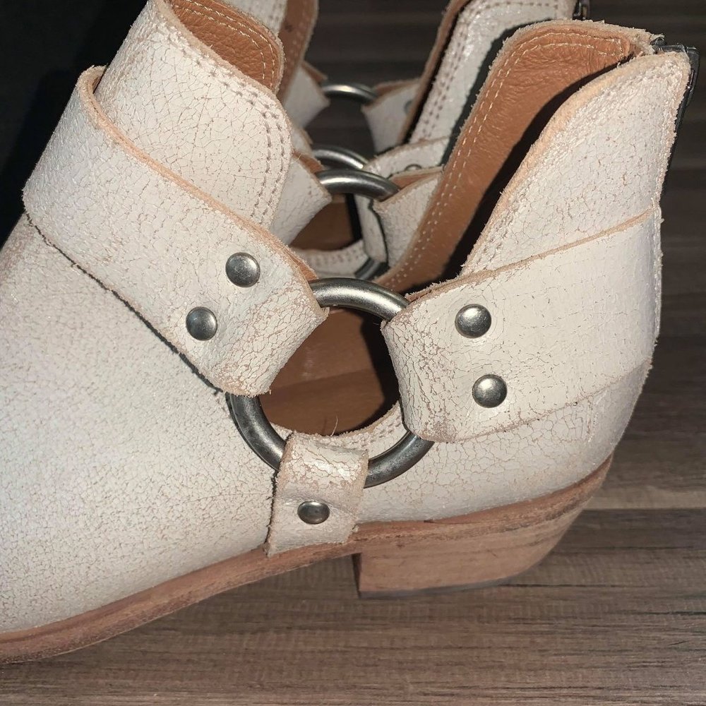 Frye Ray Harness Back Zip Booties - Picture 5 of 7